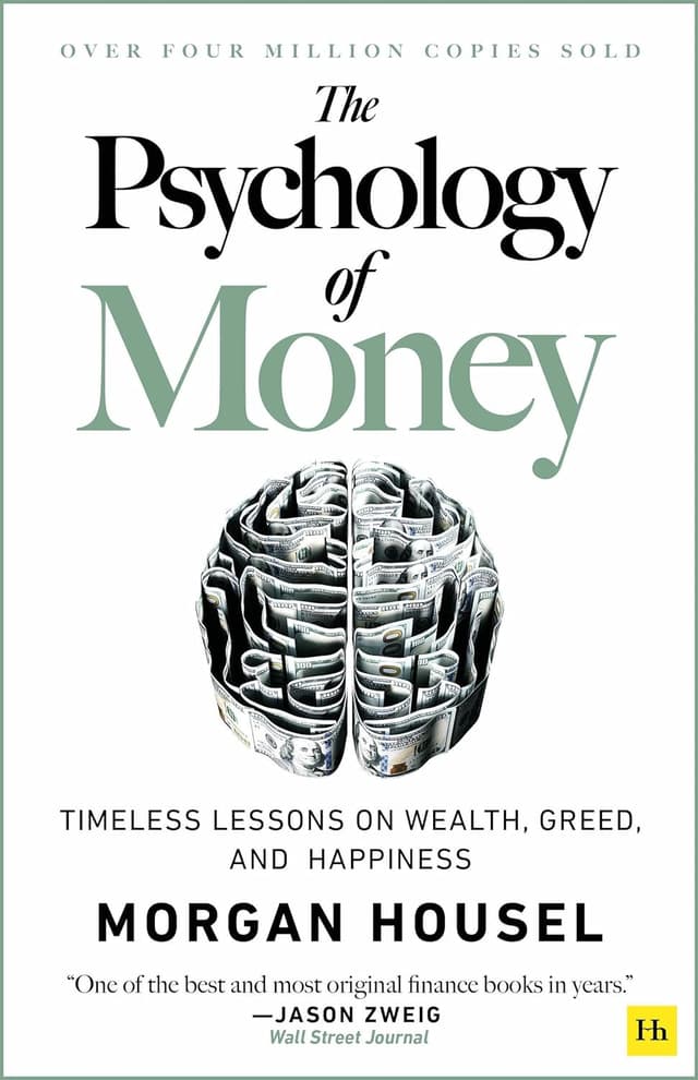 The Psychology of Money: Timeless lessons on wealth, greed, and happiness Book Cover