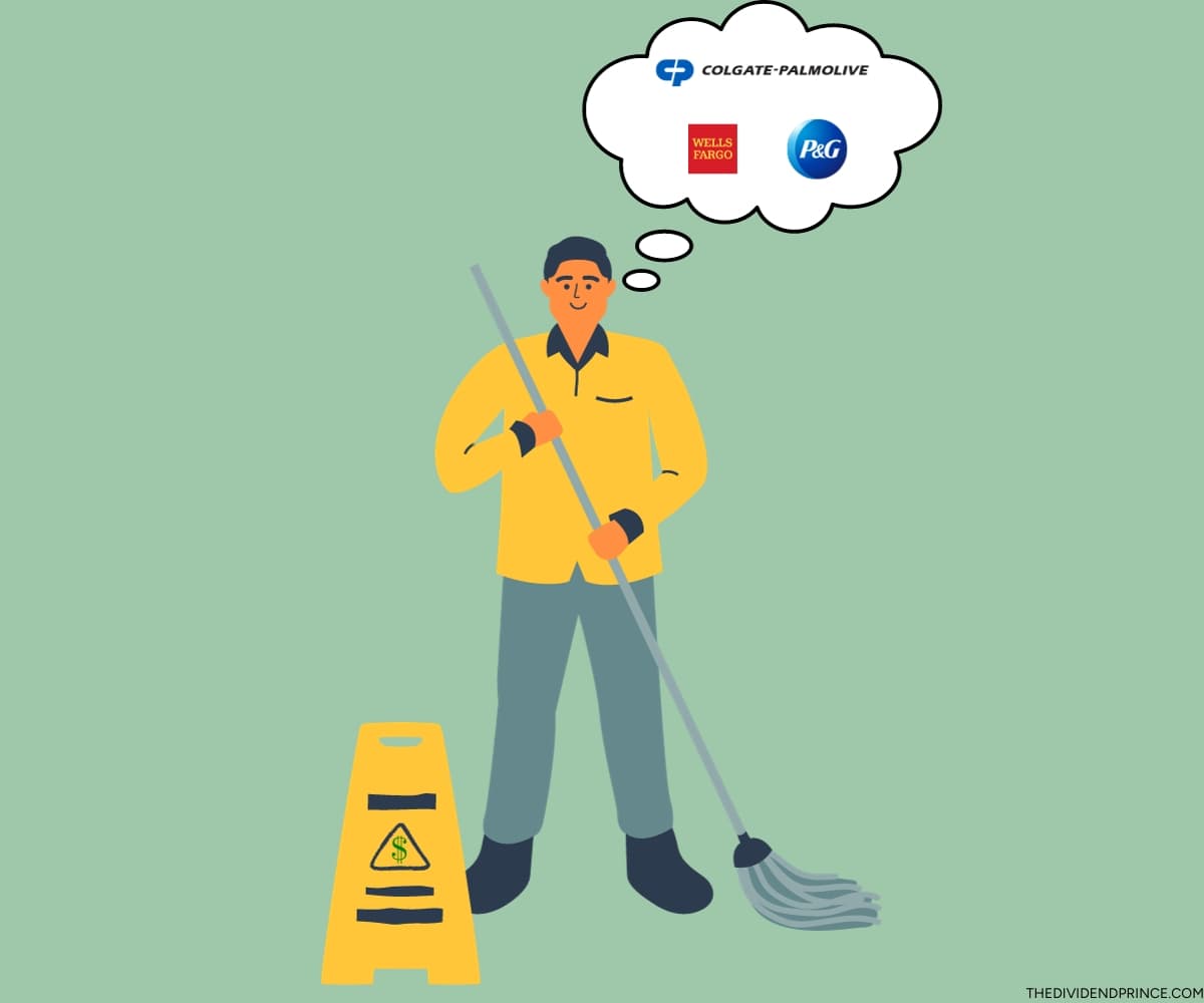 Dividend stocks investing paid off: the janitor with a $8 Million net worth